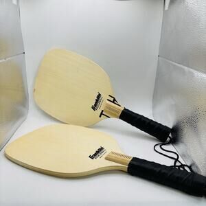 Franklin Pickleball Wooden Paddle Set of 2 Durable Beginner Recreational Use